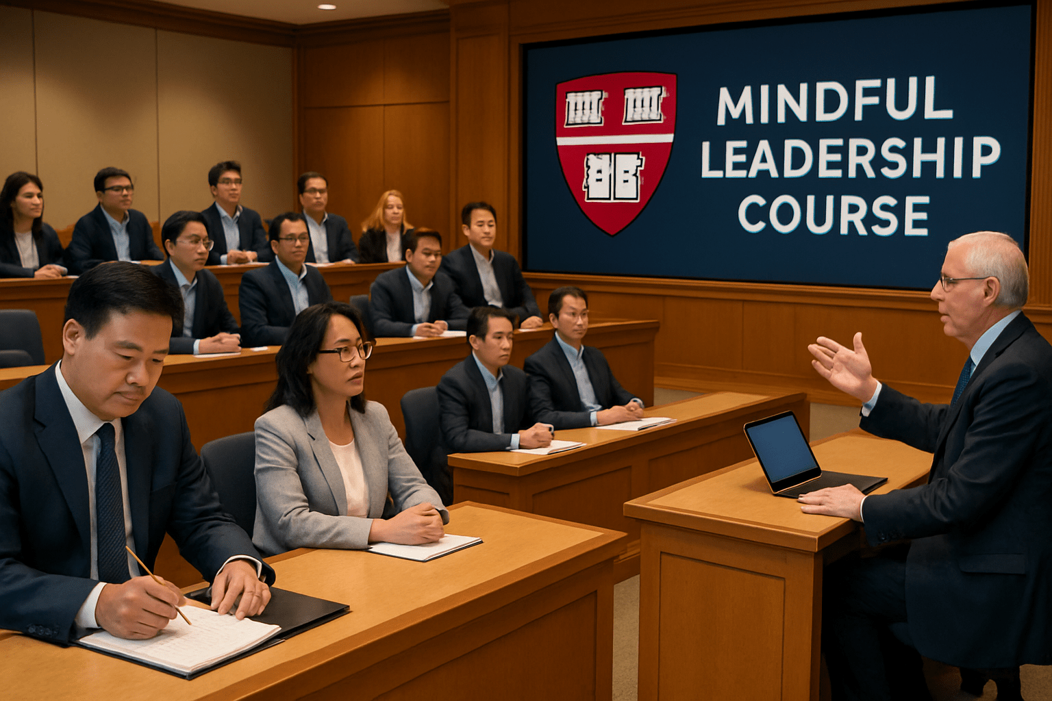 khóa học lãnh đạo tỉnh thức Harvard