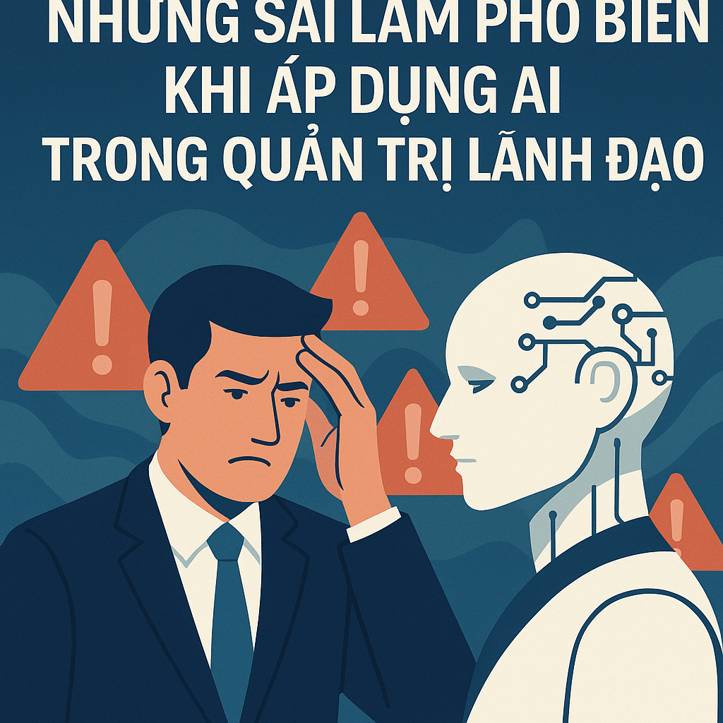 Sai lầm khi áp dụng AI trong lãnh đạo