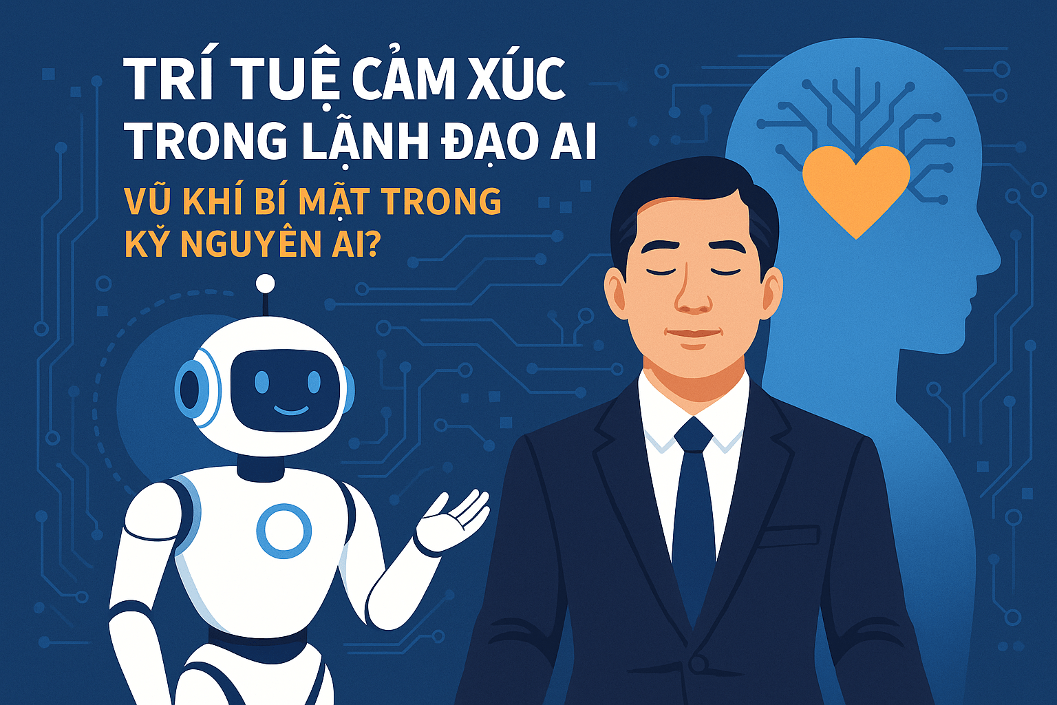 Trí tuệ cảm xúc trong lãnh đạo AI